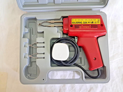Soldering gun kit 100w 230v - kit, 100w,
