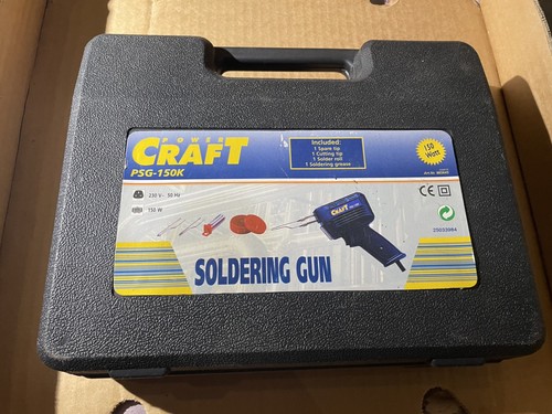 Power craft psg - psg-150k, soldering