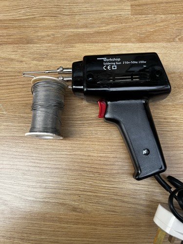 Solder gun mains - 100, watt