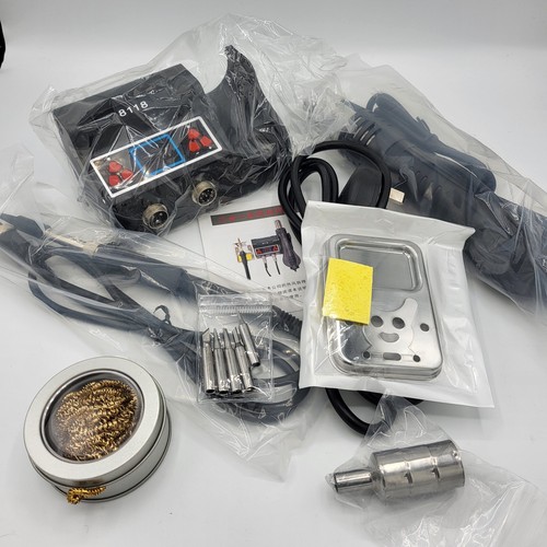 Hot air gun soldering - air,
