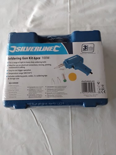 Silverline soldering gun - silverline,