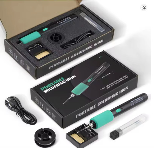 Cordless soldering iron kit - soldering,