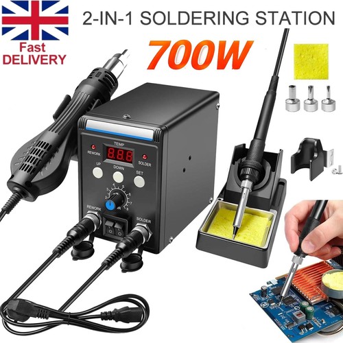 Soldering iron station hot - iron,